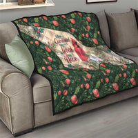 Memorial Cardinal Christmas Quilt When A Cardinal Appears Loved One Is Near - Wonder Print Shop