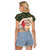 Memorial Cardinal Christmas Raglan Cropped T Shirt When A Cardinal Appears Loved One Is Near - Wonder Print Shop