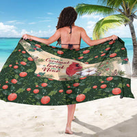 Memorial Cardinal Christmas Sarong When A Cardinal Appears Loved One Is Near - Wonder Print Shop