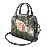 Memorial Cardinal Christmas Shoulder Handbag When A Cardinal Appears Loved One Is Near - Wonder Print Shop