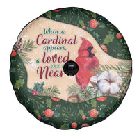 Memorial Cardinal Christmas Spare Tire Cover When A Cardinal Appears Loved One Is Near - Wonder Print Shop