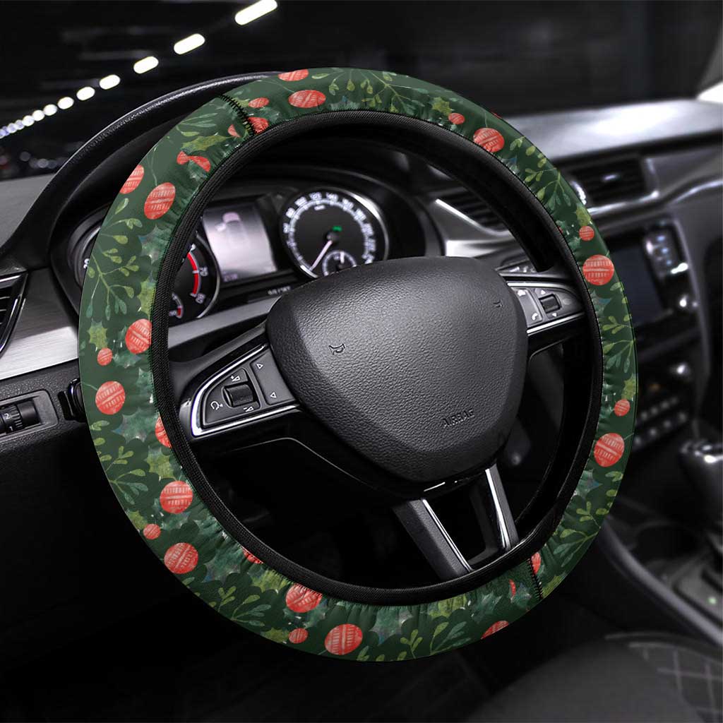 Memorial Cardinal Christmas Steering Wheel Cover When A Cardinal Appears Loved One Is Near - Wonder Print Shop