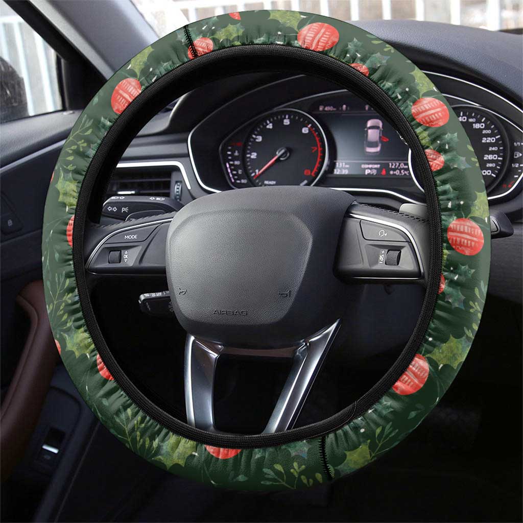 Memorial Cardinal Christmas Steering Wheel Cover When A Cardinal Appears Loved One Is Near - Wonder Print Shop