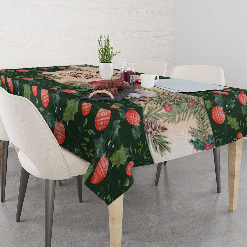Memorial Cardinal Christmas Tablecloth When A Cardinal Appears Loved One Is Near - Wonder Print Shop