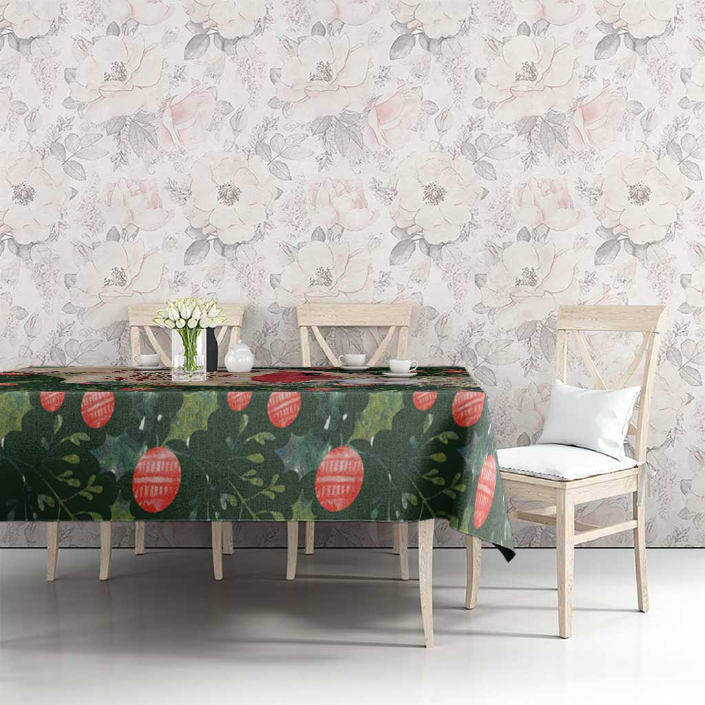 Memorial Cardinal Christmas Tablecloth When A Cardinal Appears Loved One Is Near - Wonder Print Shop