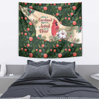 Memorial Cardinal Christmas Tapestry When A Cardinal Appears Loved One Is Near - Wonder Print Shop