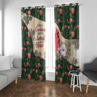 Memorial Cardinal Christmas Window Curtain When A Cardinal Appears Loved One Is Near - Wonder Print Shop