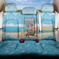 Christmas In July Back Car Seat Cover I Am The Flamingo Elf - Wonder Print Shop