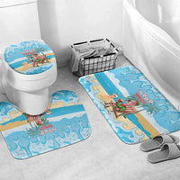 Christmas In July Bathroom Set I Am The Flamingo Elf - Wonder Print Shop