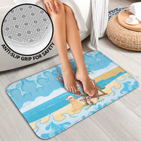 Christmas In July Bathroom Set I Am The Flamingo Elf - Wonder Print Shop