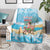 Christmas In July Blanket I Am The Flamingo Elf - Wonder Print Shop