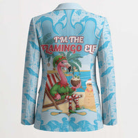 Christmas In July Blazer I Am The Flamingo Elf - Wonder Print Shop