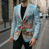 Christmas In July Blazer I Am The Flamingo Elf - Wonder Print Shop