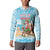 Christmas In July Button Sweatshirt I Am The Flamingo Elf - Wonder Print Shop