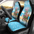Christmas In July Car Seat Cover I Am The Flamingo Elf - Wonder Print Shop