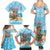 Christmas In July Family Matching Summer Maxi Dress and Hawaiian Shirt I Am The Flamingo Elf - Wonder Print Shop