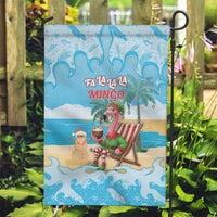 Christmas In July Garden Flag I Am The Flamingo Elf - Wonder Print Shop