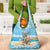 Christmas In July Grocery Bag I Am The Flamingo Elf - Wonder Print Shop
