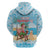 Christmas In July Hoodie I Am The Flamingo Elf - Wonder Print Shop