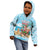 Christmas In July Kid Hoodie I Am The Flamingo Elf - Wonder Print Shop