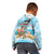 Christmas In July Kid Hoodie I Am The Flamingo Elf - Wonder Print Shop