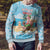 Christmas In July Ugly Christmas Sweater I Am The Flamingo Elf - Wonder Print Shop