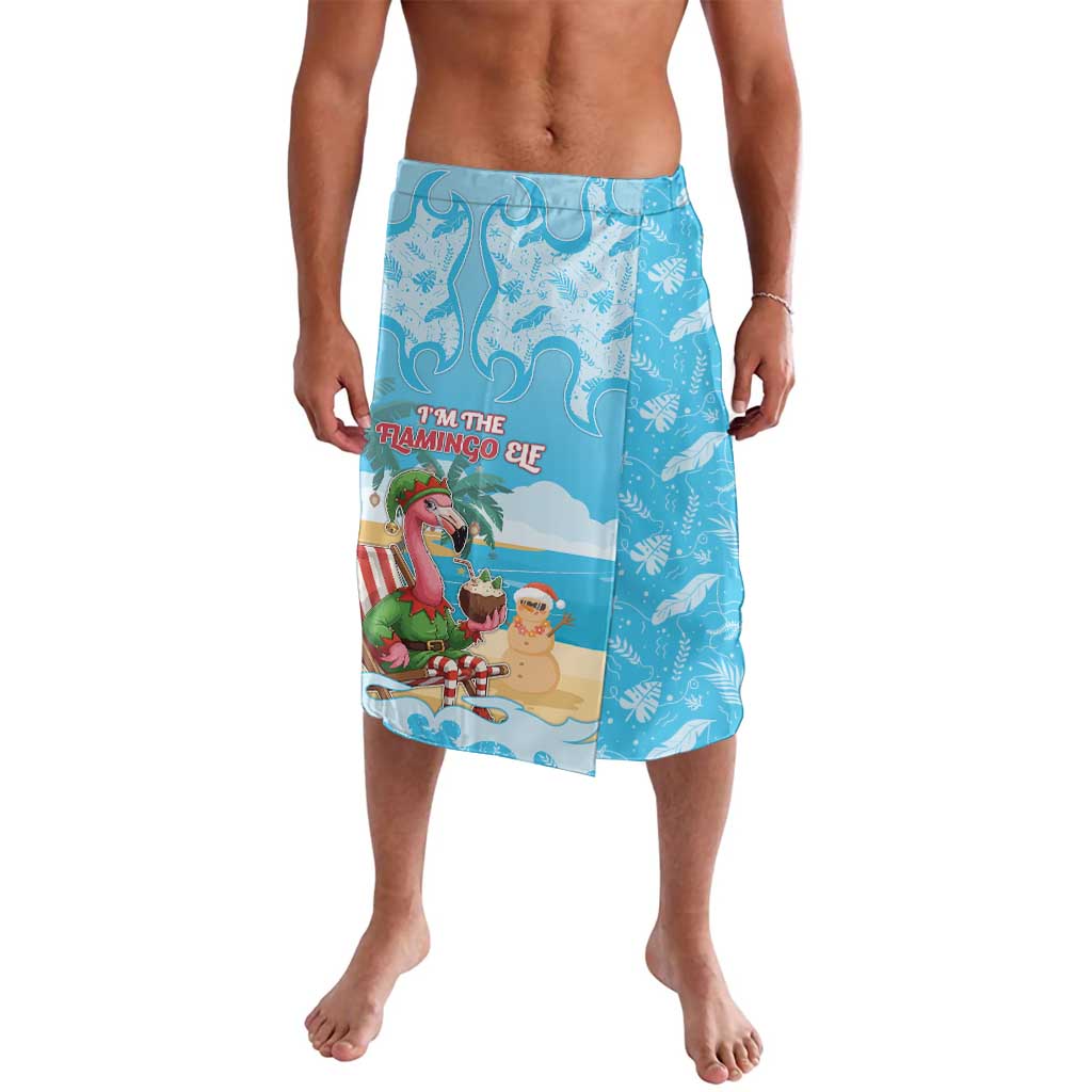 Christmas In July Lavalava I Am The Flamingo Elf - Wonder Print Shop