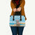Christmas In July Leather Bag I Am The Flamingo Elf - Wonder Print Shop