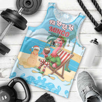 Christmas In July Men Tank Top I Am The Flamingo Elf - Wonder Print Shop