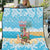 Christmas In July Quilt I Am The Flamingo Elf - Wonder Print Shop