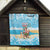 Christmas In July Quilt I Am The Flamingo Elf - Wonder Print Shop