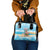 Christmas In July Shoulder Handbag I Am The Flamingo Elf - Wonder Print Shop