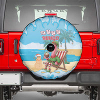 Christmas In July Spare Tire Cover I Am The Flamingo Elf - Wonder Print Shop