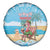 Christmas In July Spare Tire Cover I Am The Flamingo Elf - Wonder Print Shop