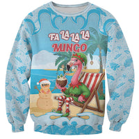Christmas In July Sweatshirt I Am The Flamingo Elf - Wonder Print Shop