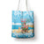 Christmas In July Tote Bag I Am The Flamingo Elf - Wonder Print Shop