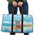 Christmas In July Travel Bag I Am The Flamingo Elf - undefined