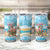 Christmas In July Tumbler Cup I Am The Flamingo Elf - Wonder Print Shop
