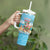 Christmas In July Tumbler With Handle I Am The Flamingo Elf - Wonder Print Shop