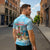 Christmas In July Zipper Polo Shirt I Am The Flamingo Elf - Wonder Print Shop
