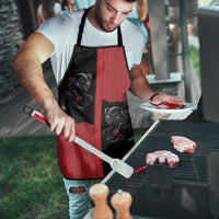 Western Yoke Apron Krampus Christmas Horror Style - Wonder Print Shop