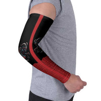 Western Yoke Arm Sleeves Krampus Christmas Horror Style - Wonder Print Shop