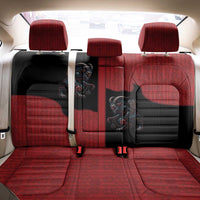 Western Yoke Back Car Seat Cover Krampus Christmas Horror Style - Wonder Print Shop