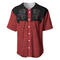 Western Yoke Baseball Jersey Krampus Christmas Horror Style - Wonder Print Shop
