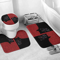 Western Yoke Bathroom Set Krampus Christmas Horror Style - Wonder Print Shop
