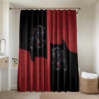 Western Yoke Bathroom Set Krampus Christmas Horror Style - Wonder Print Shop