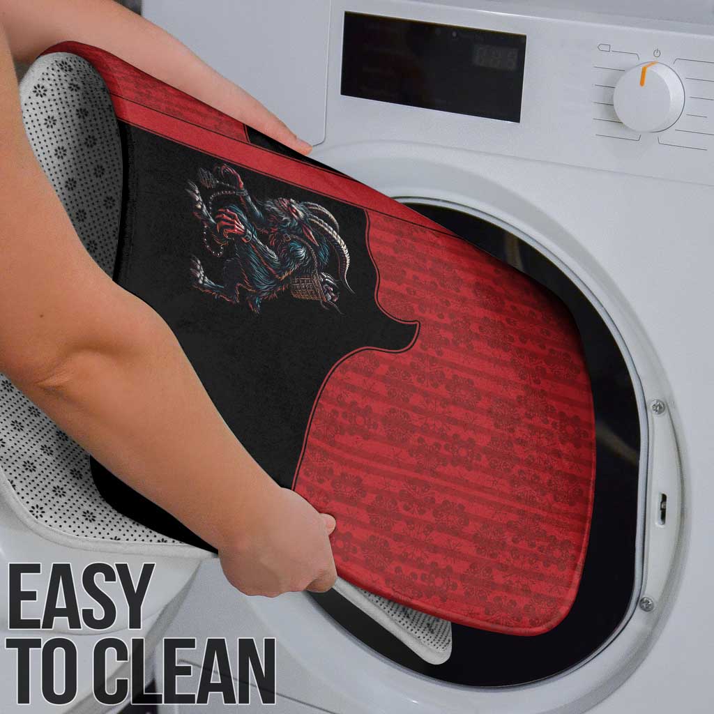 Western Yoke Bathroom Set Krampus Christmas Horror Style - Wonder Print Shop