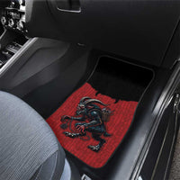 Western Yoke Car Mats Krampus Christmas Horror Style - Wonder Print Shop