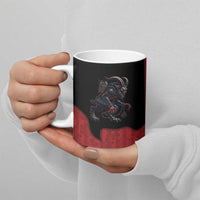 Western Yoke Ceramic Mug Krampus Christmas Horror Style - Wonder Print Shop