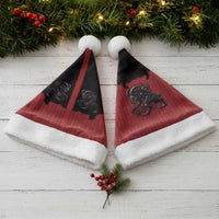 Western Yoke Christmas Santa Hat Krampus Christmas Horror Style - Wonder Print Shop